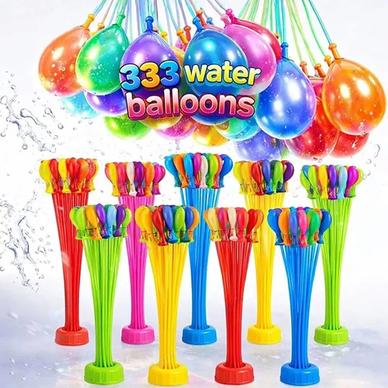 Party Games Bomb - 111pcs Quick Fill Water Balloons Summer