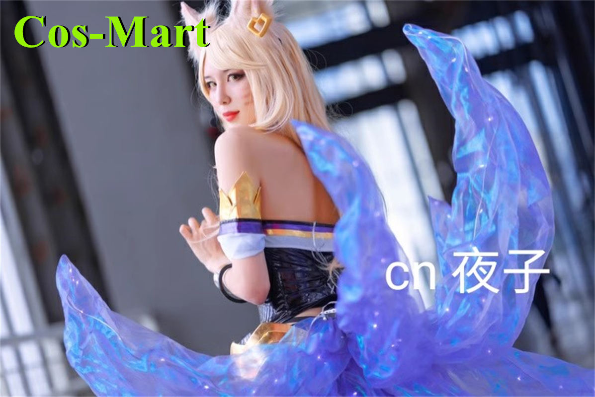 Party Games Groups - Cos-Mart Game LOL Ahri Tails Cosplay