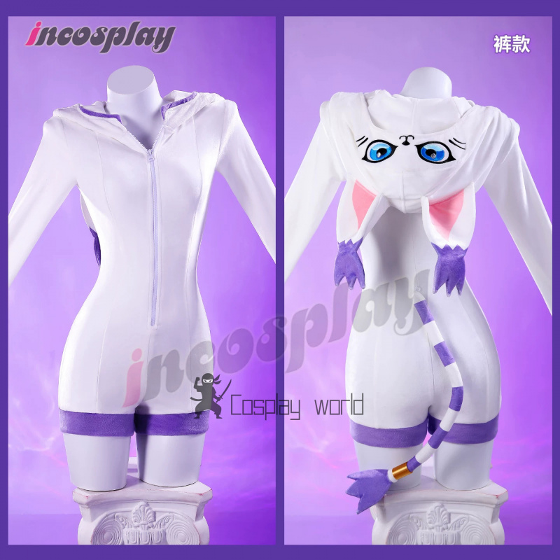 Anime Tailmon‌ Cosplay Costume - Party Games Christmas reseña y precio