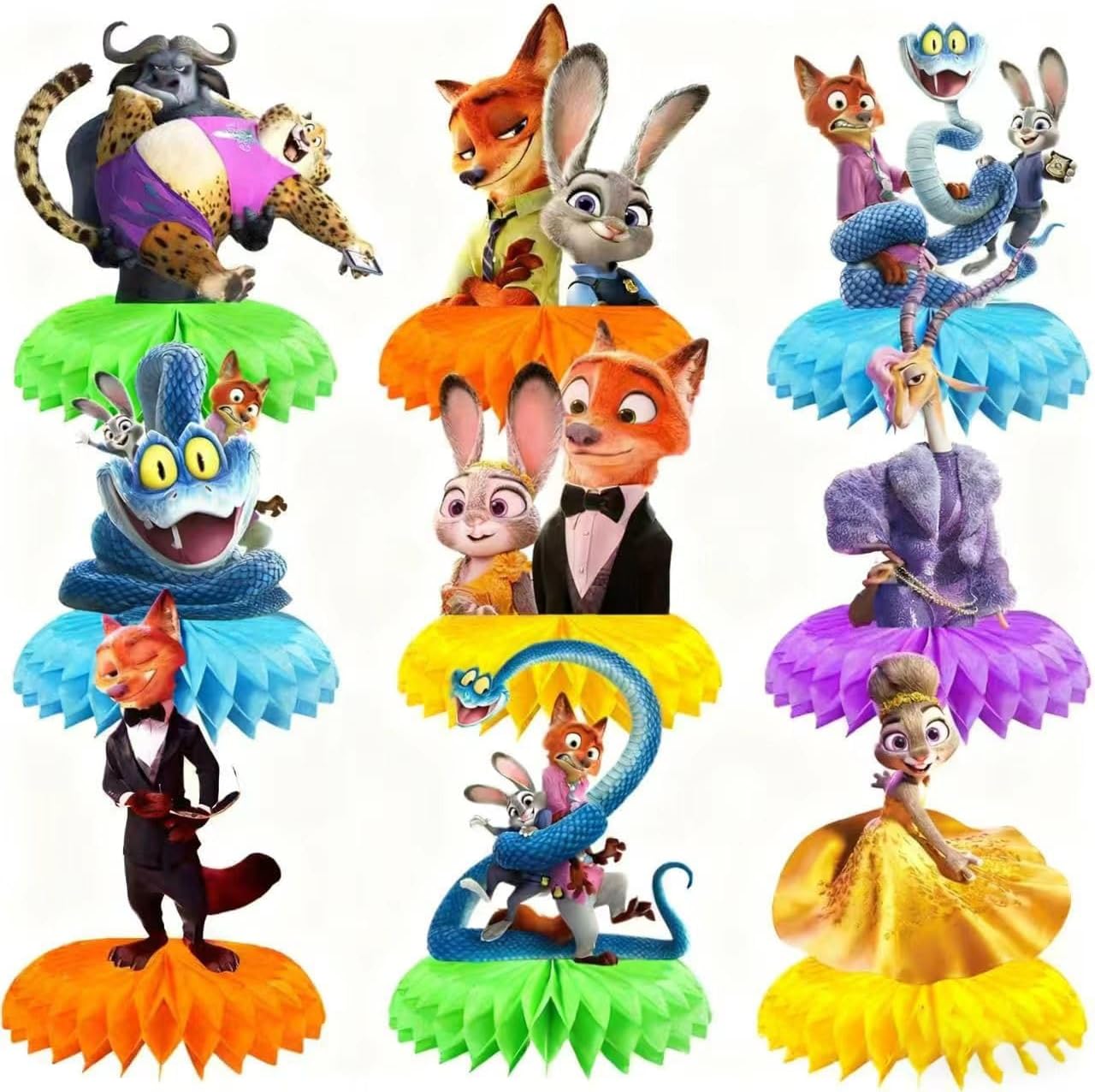 Zootopia2 Birthday Party Suppl - Zootopia Party Games reseña y precio