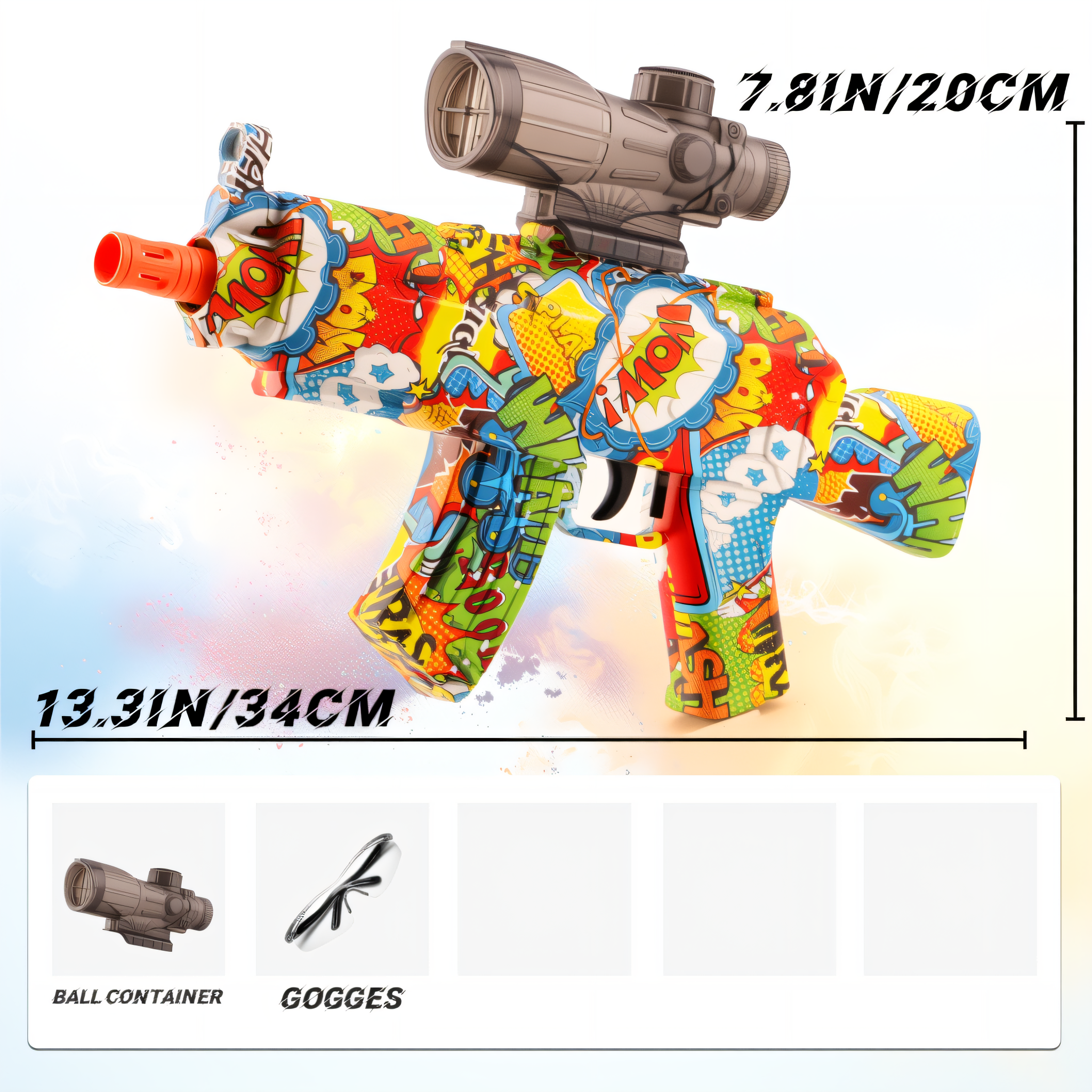 High-Speed AK Electric Ball Bl - Party Games Bomb reseña y precio