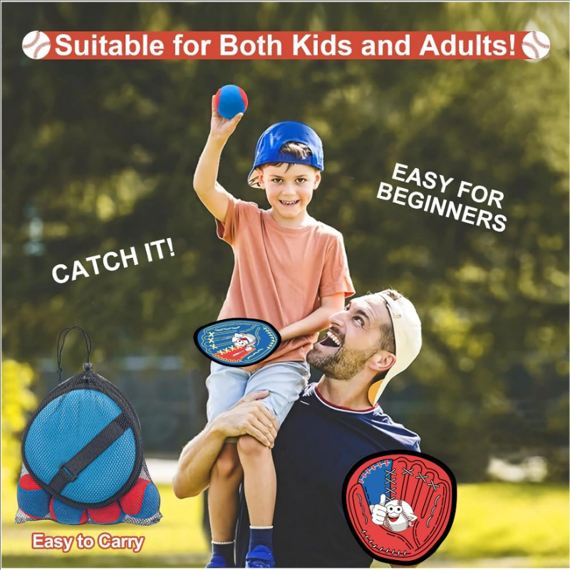 Toss and Catch Ball Set Outdoo - Party Games Easter For Kids reseña y precio