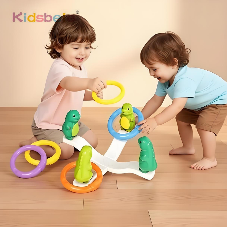 Kids Dinosaur Ring Toss Wobbly - Ring Toss Outdoor reseña y precio