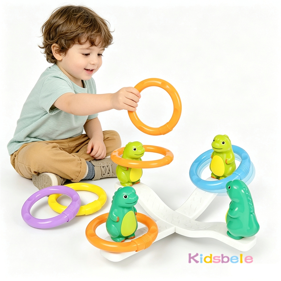 Kids Dinosaur Ring Toss Wobbly - Ring Toss Outdoor reseña y precio