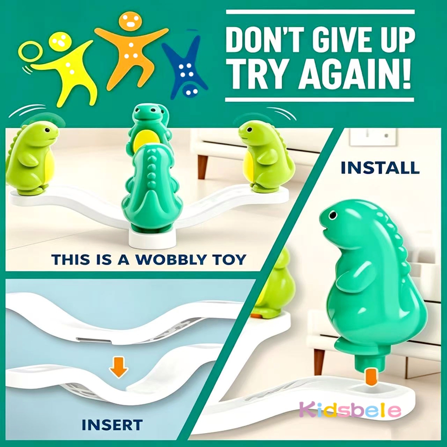 Kids Dinosaur Ring Toss Wobbly - Ring Toss Outdoor reseña y precio