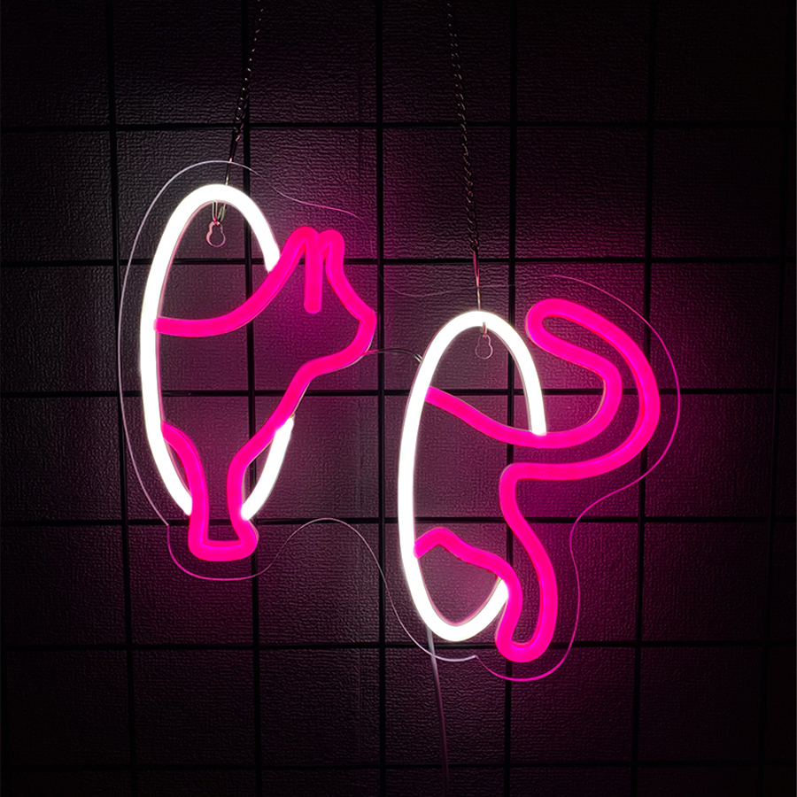Cat Series Neon Sign For Wall  - Party Games Shop reseña y precio