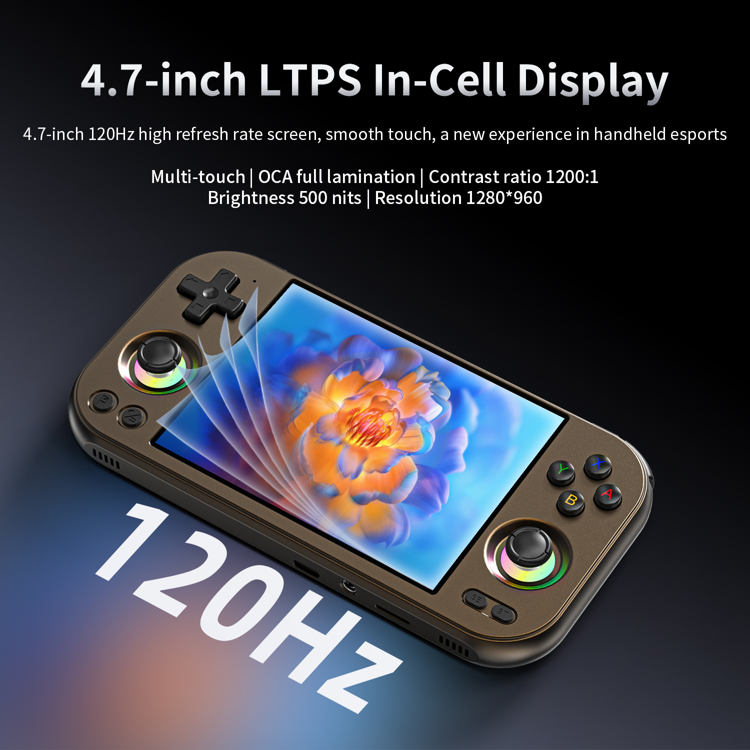 ANBERNIC RG 477M Retro Handhel - Party Games Download reseña y precio