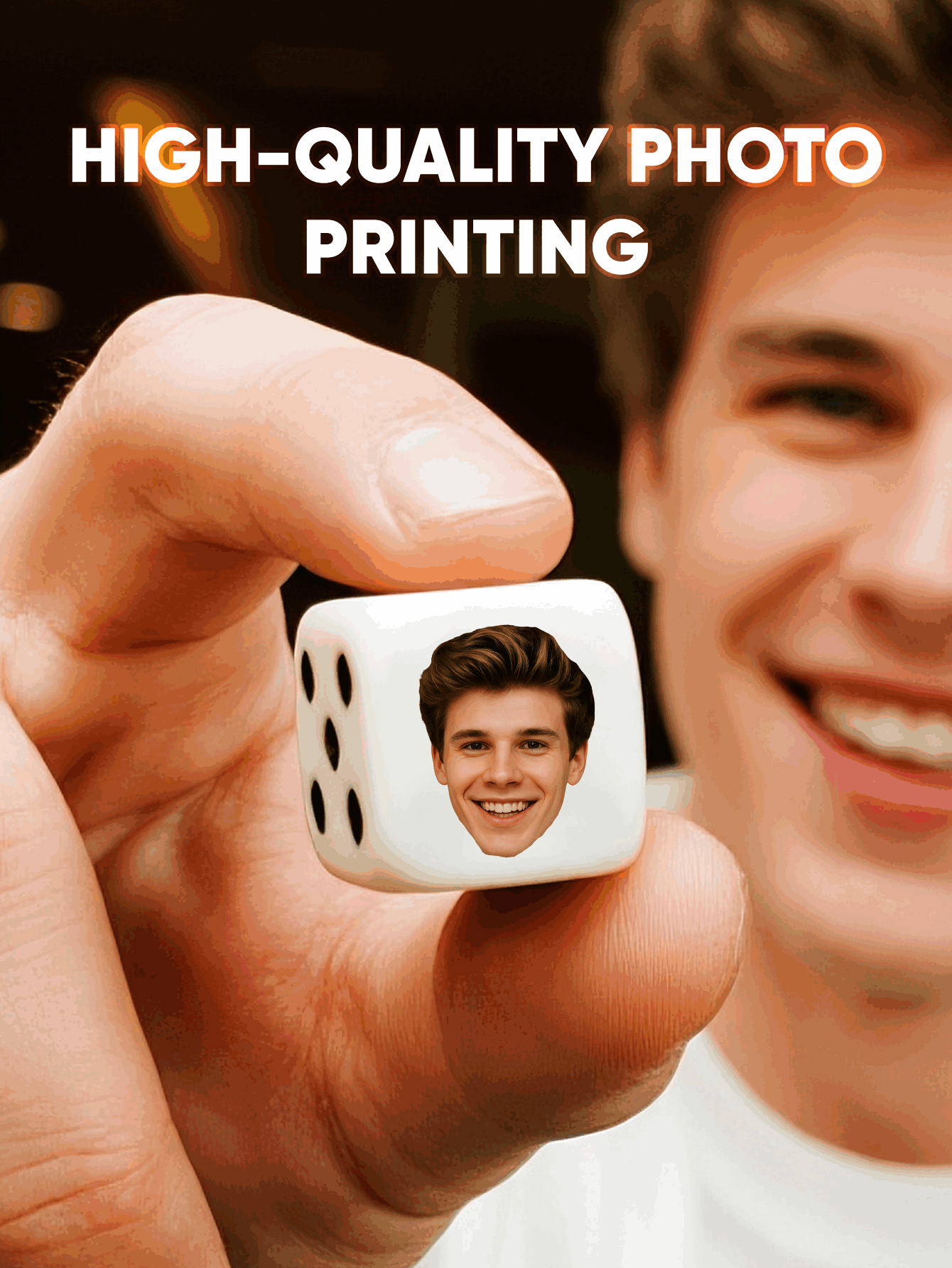Custom Face Dice Personalized  - Party Games Christmas reseña y precio