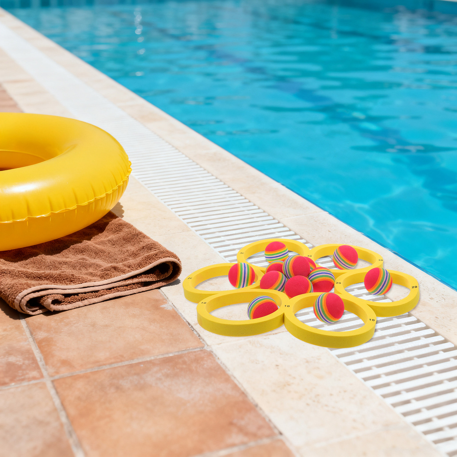 1Set Floating Water Throwing G - Ring Toss Outdoor reseña y precio
