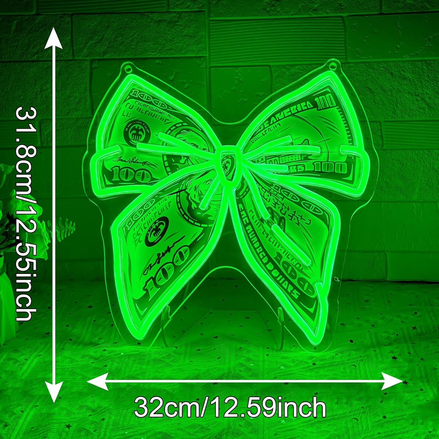 Money Neon Sign USB Powered LE - Party Games Shop reseña y precio
