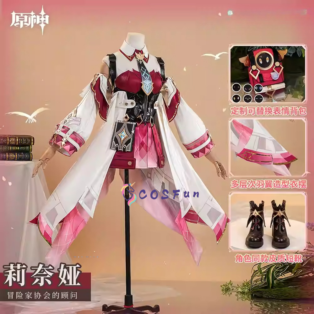 Cos Game Genshin Impact Linnea - Party Games Cartoon reseña y precio