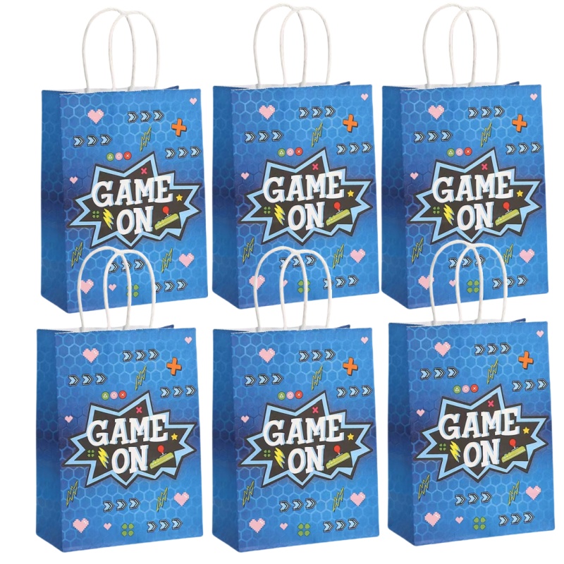 6/24Pcs Video Game on Theme Pa - Party Games Easter For Kids reseña y precio