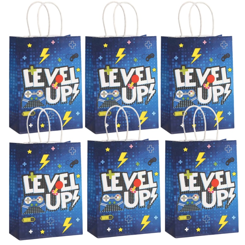 6/24Pcs Video Game on Theme Pa - Party Games Easter For Kids reseña y precio