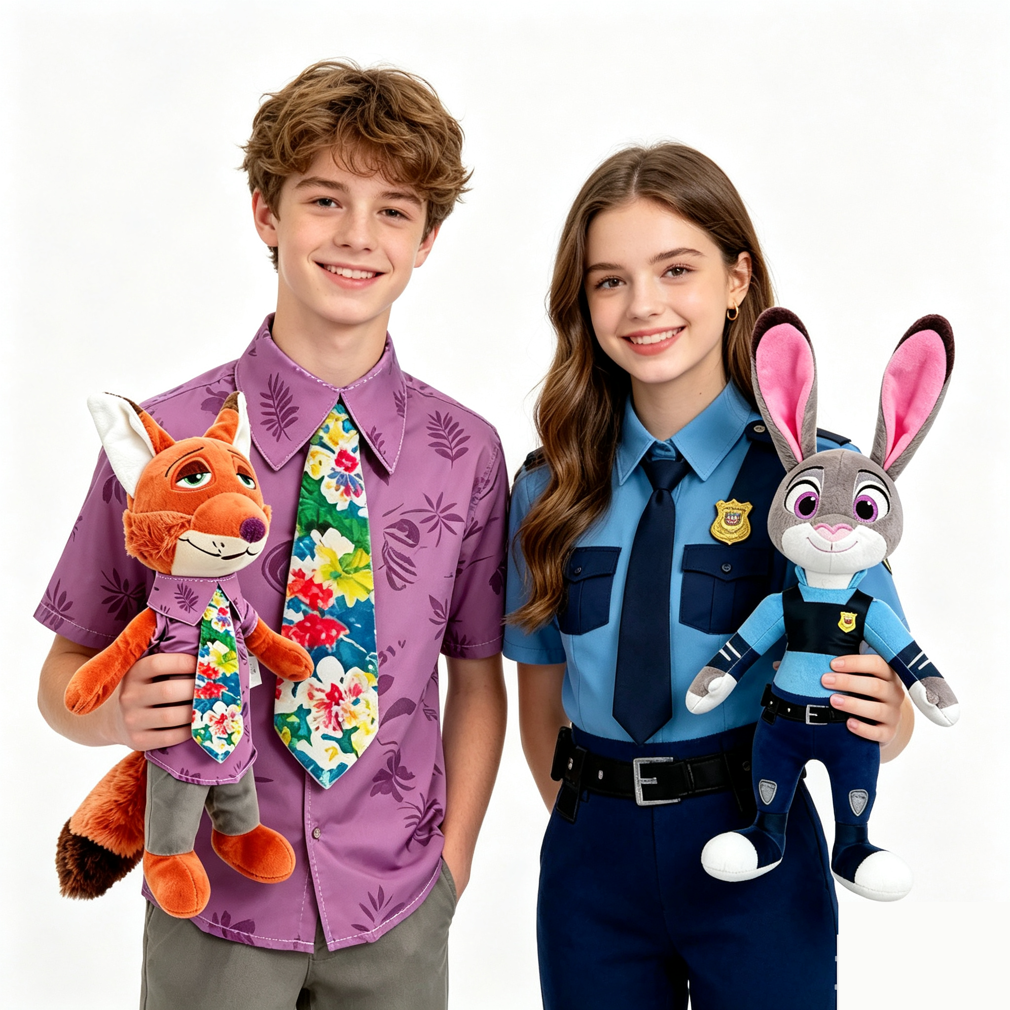 Cute Zootopia Nick Judy Plush  - Zootopia Party Games reseña y precio