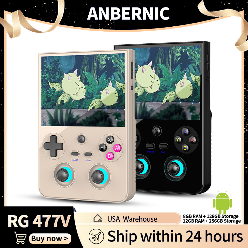 ANBERNIC RG 477V Handheld Game - Party Games Download reseña y precio