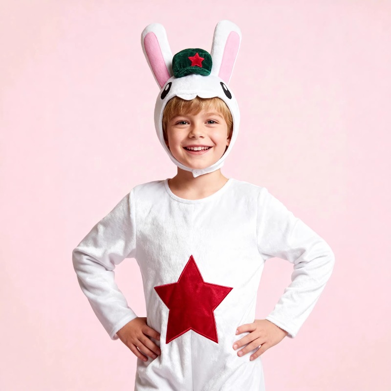 Kids White Easter  Costume wit - Party Games Easter For Kids reseña y precio