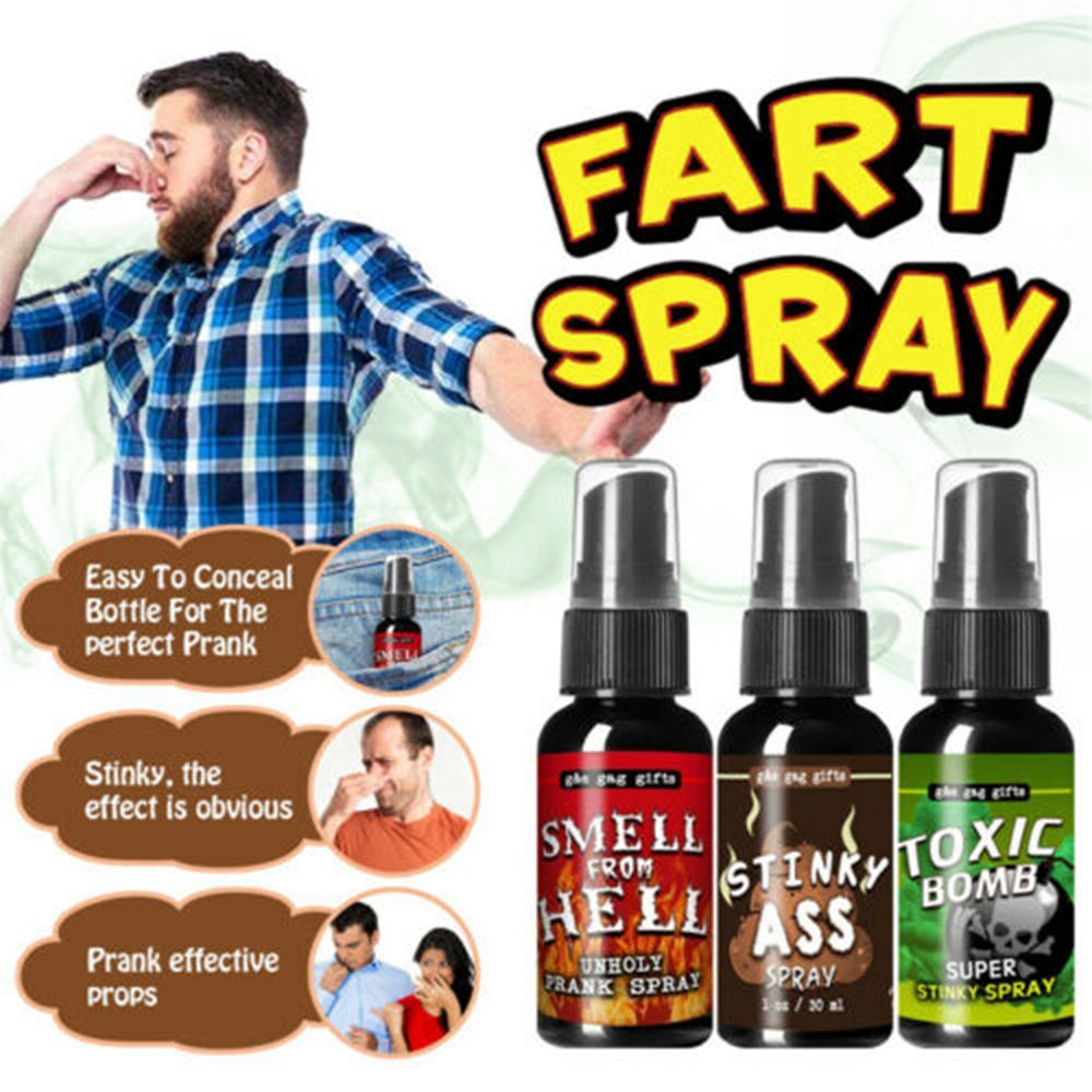 30ML Liquid Fart Spray Can Sti - Party Games Bomb reseña y precio
