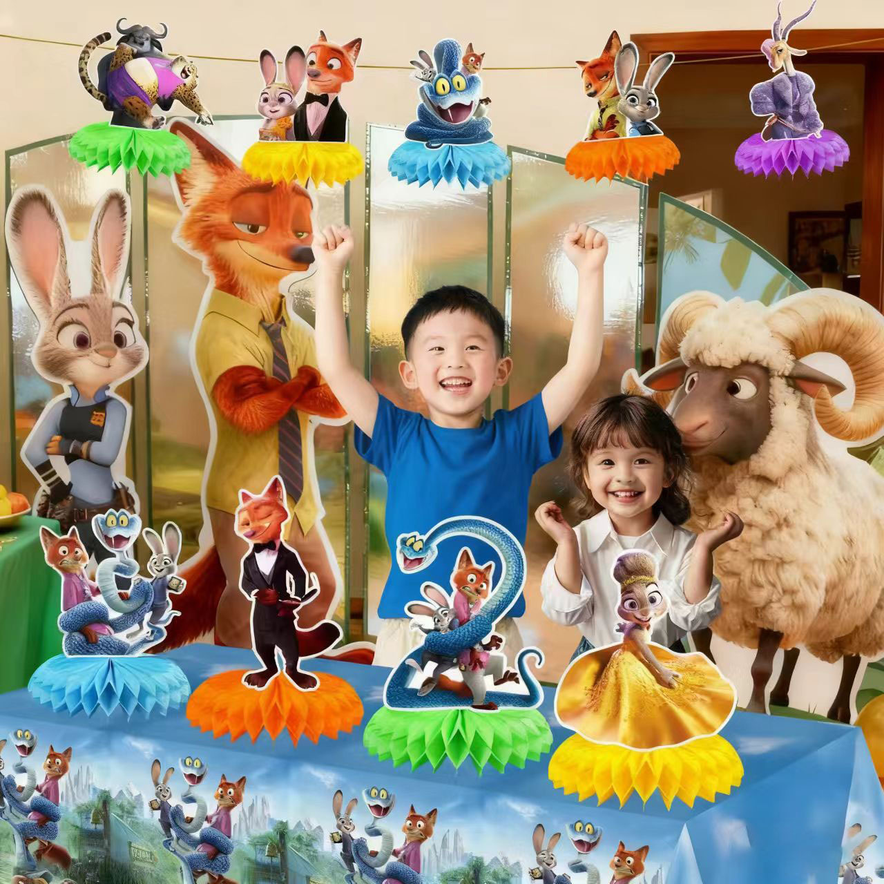 Cartoon Zootopia Judy Nick The - Zootopia Party Games reseña y precio