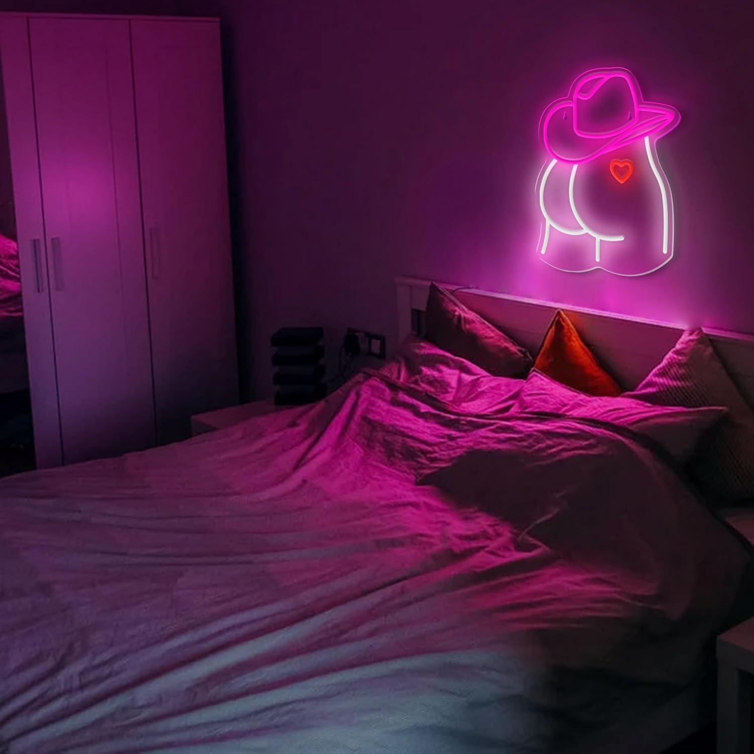 Cowgirl Neon Sign Dimmable LED - Party Games Christmas reseña y precio