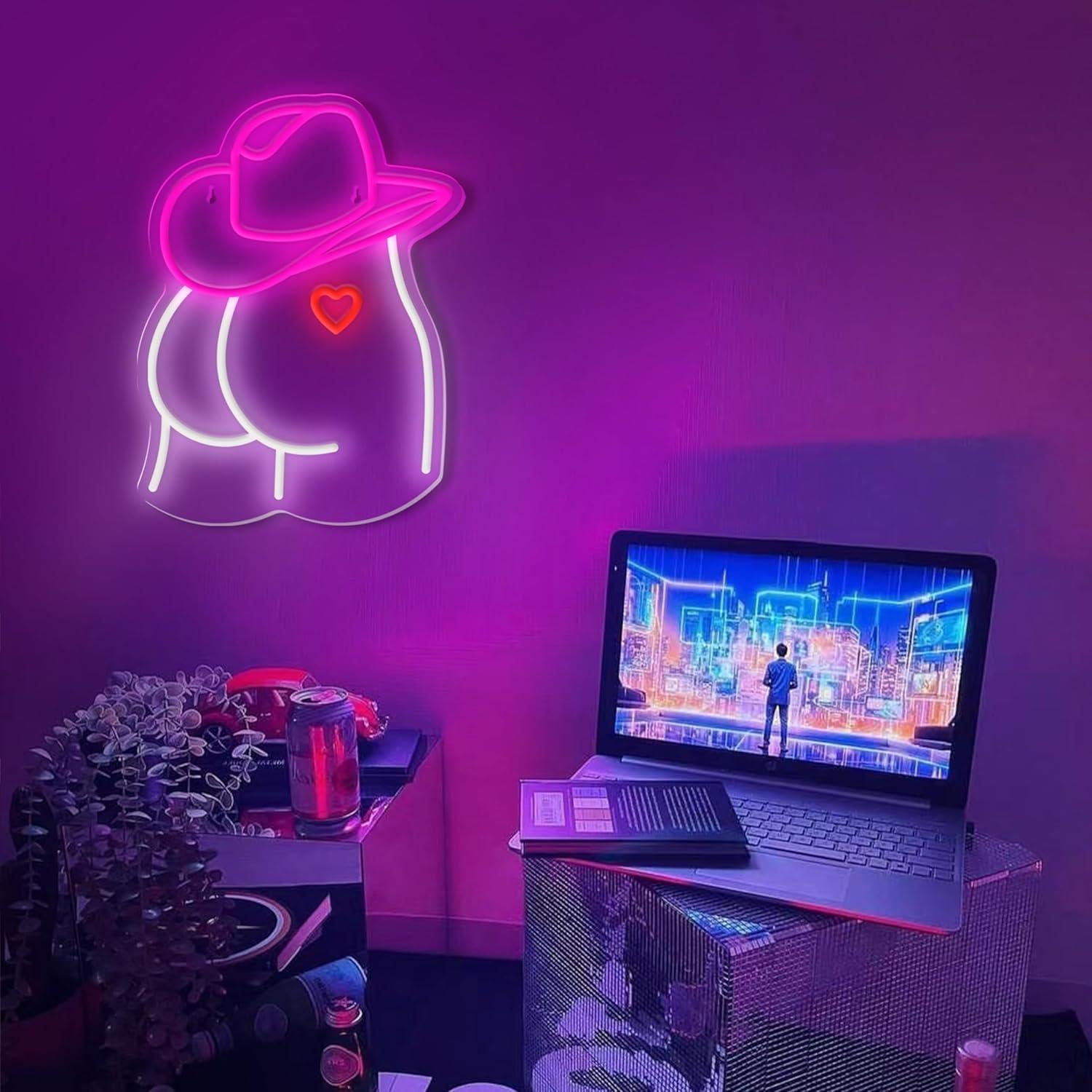 Cowgirl Neon Sign Dimmable LED - Party Games Christmas reseña y precio