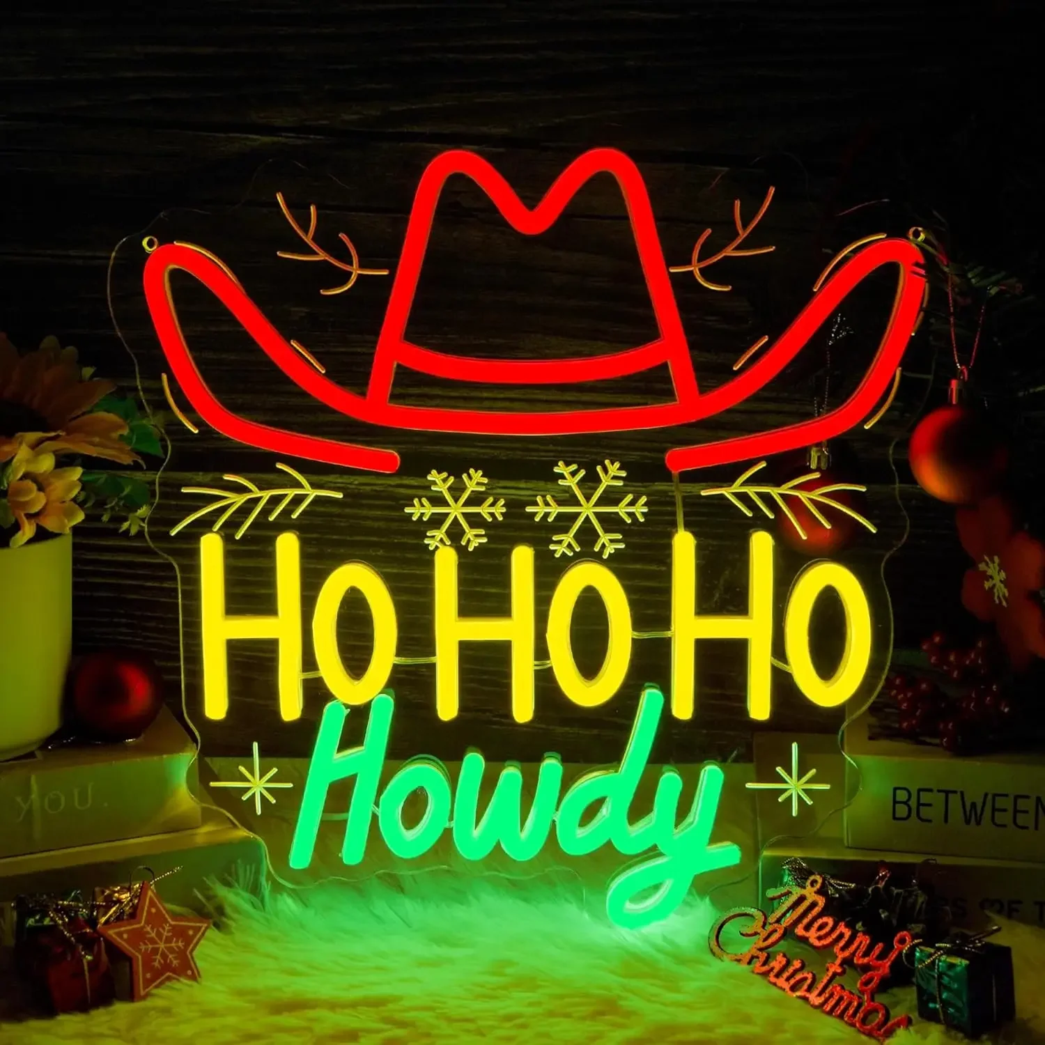 Christmas Neon Sign Ho Ho Ho H - Party Games Shop reseña y precio