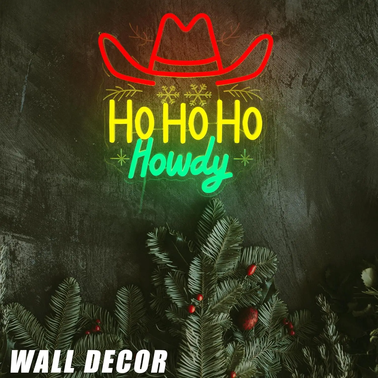 Christmas Neon Sign Ho Ho Ho H - Party Games Shop reseña y precio
