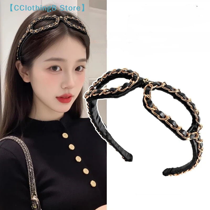 Vintage Chain Leather Headband - Ring Toss Outdoor reseña y precio