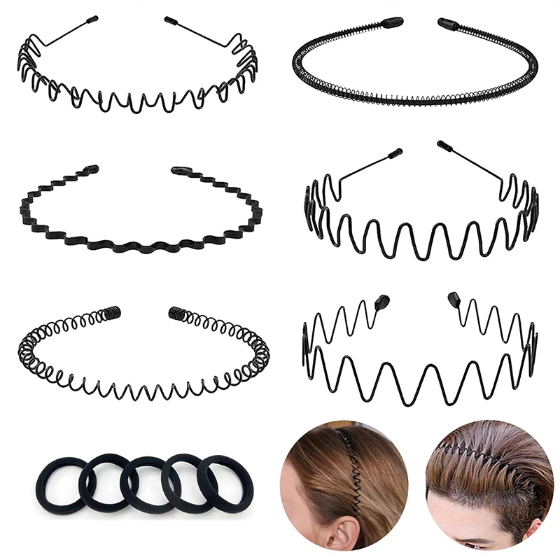Unisex Metal Wavy Spring Hair  - Ring Toss Outdoor reseña y precio