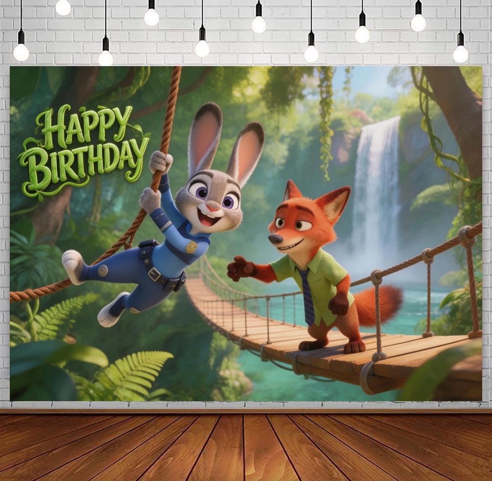 Zootopia Theme Birthday Party  - Zootopia Party Games reseña y precio
