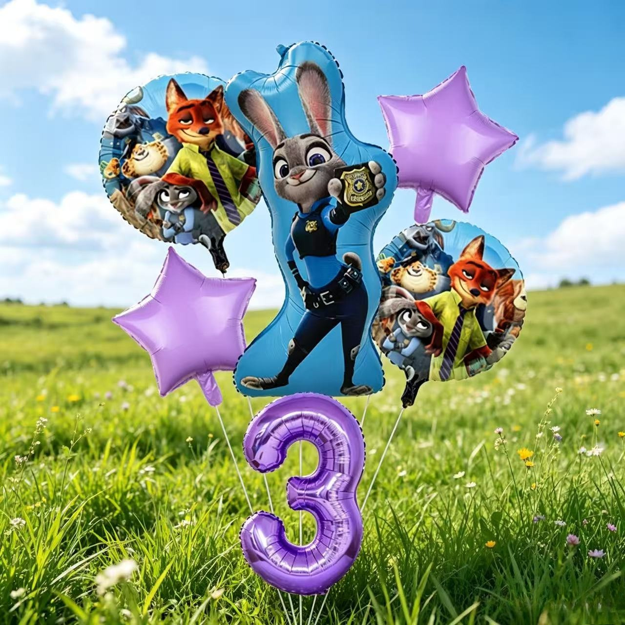 Zootopia Animal Cartoon Balloo - Zootopia Party Games reseña y precio
