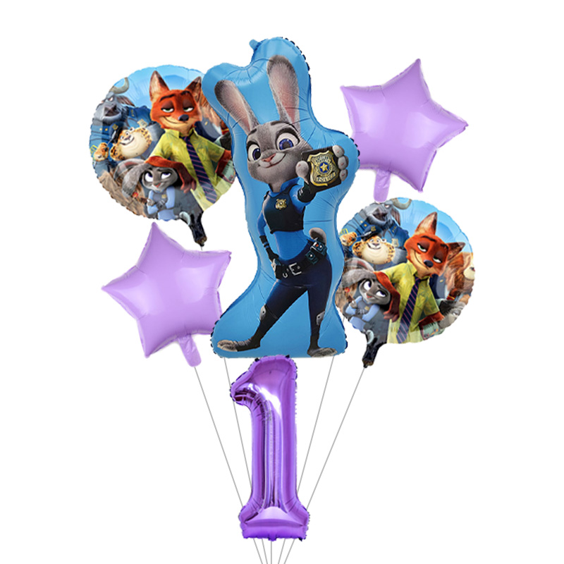 Zootopia Animal Cartoon Balloo - Zootopia Party Games reseña y precio