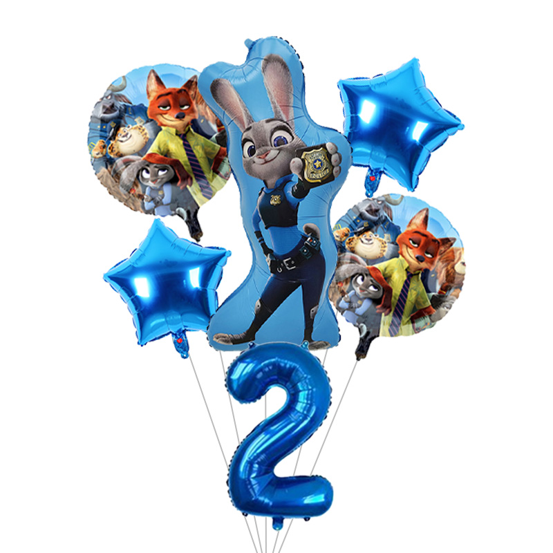 Zootopia Animal Cartoon Balloo - Zootopia Party Games reseña y precio