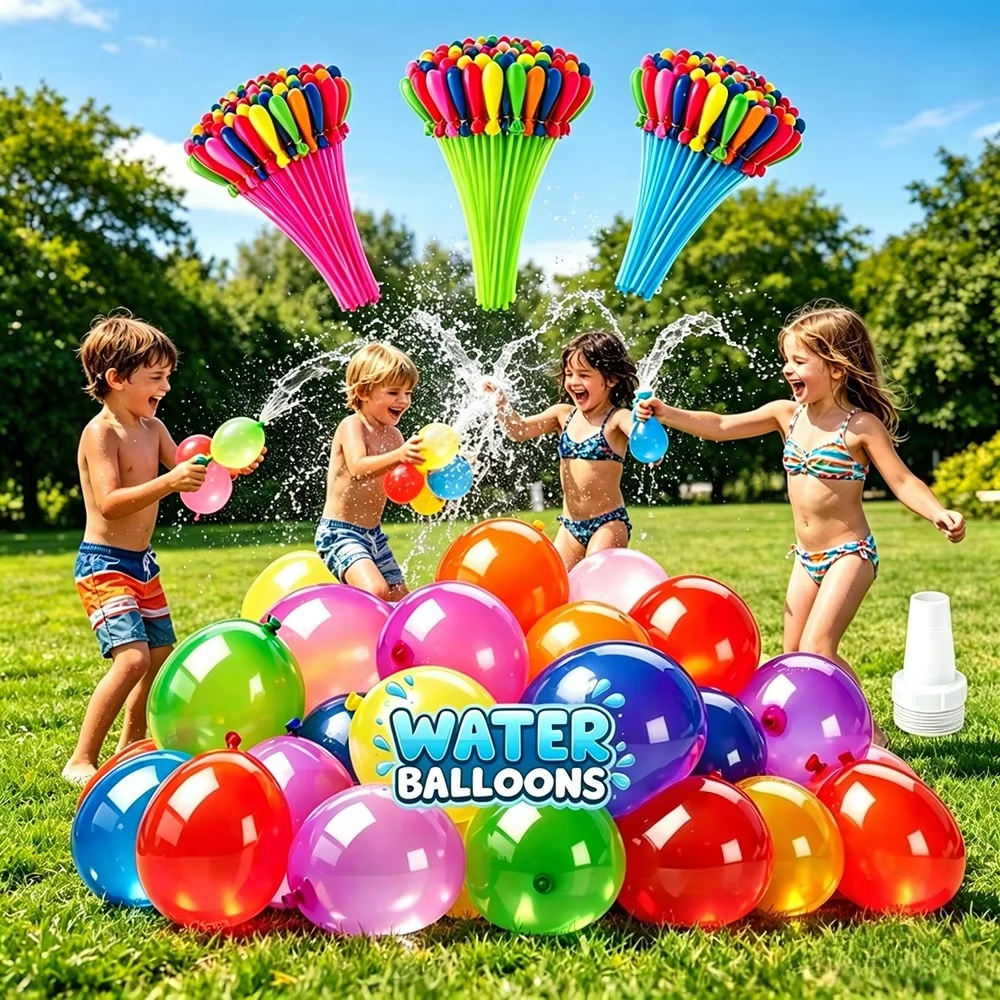 111Pcs Rapid Fill Water Globos - Party Games Bomb reseña y precio