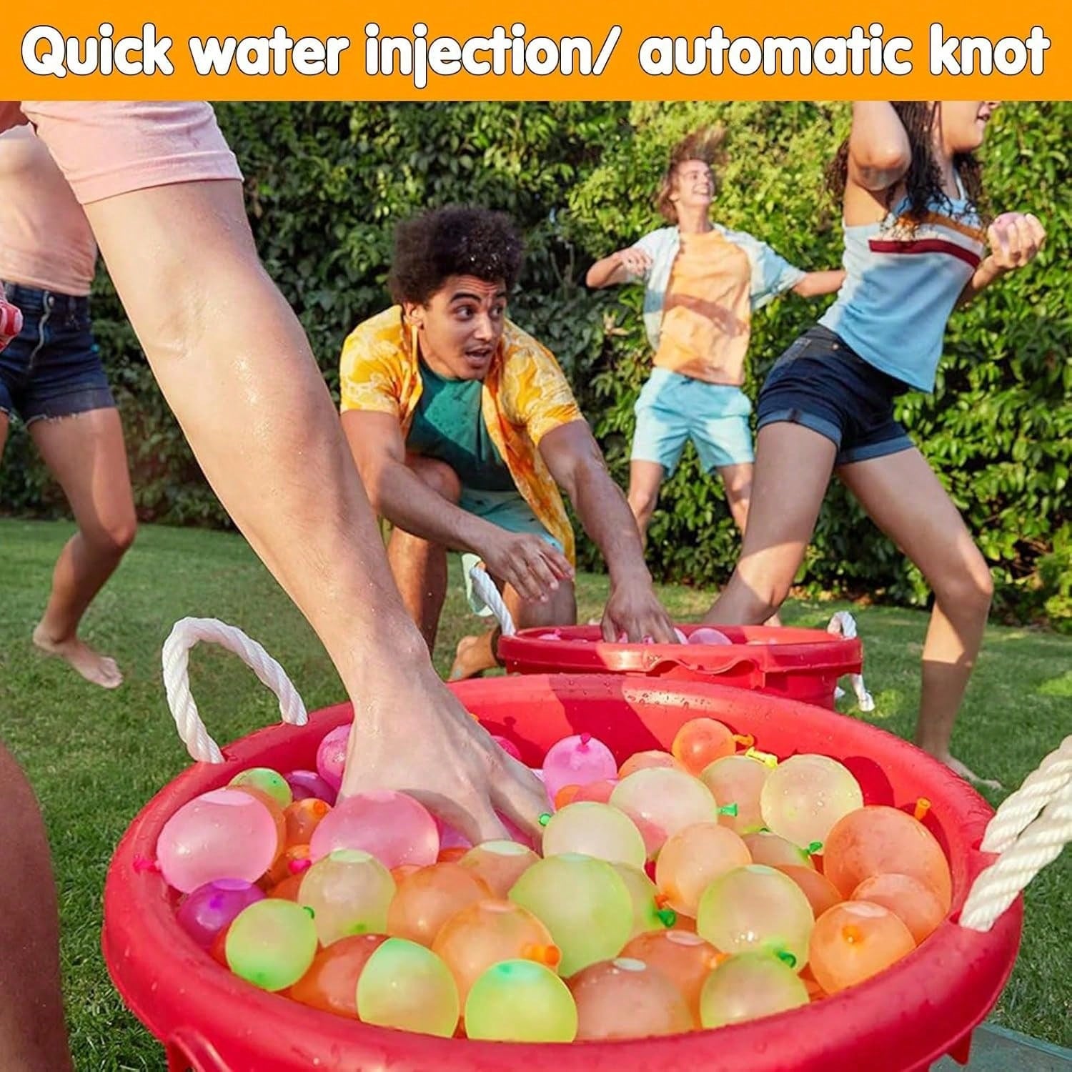 111 Water Balloons, Fast Spray - Party Games Bomb reseña y precio