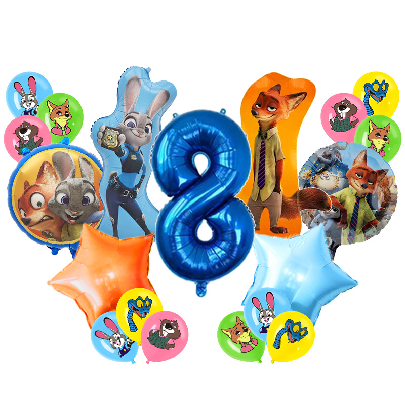 Zootopia Birthday Party Decora - Zootopia Party Games reseña y precio