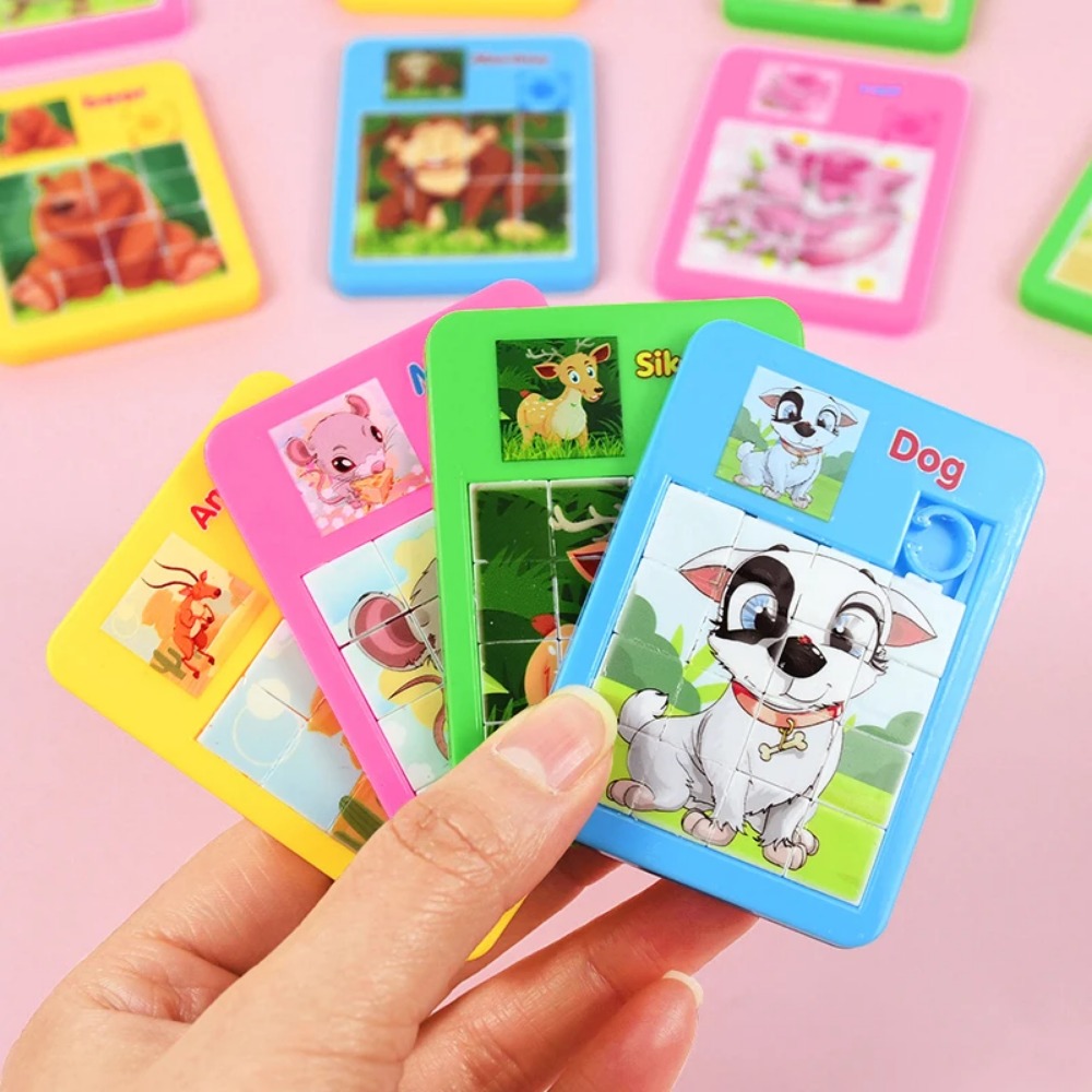 10-50 Pcs Fun Cartoon Jigsaw A - Party Games Easter For Kids reseña y precio