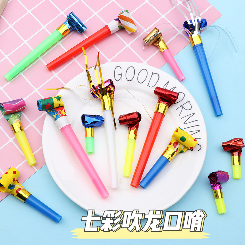 20Pcs/set Colorful Whistles To - Party Games Easter For Kids reseña y precio