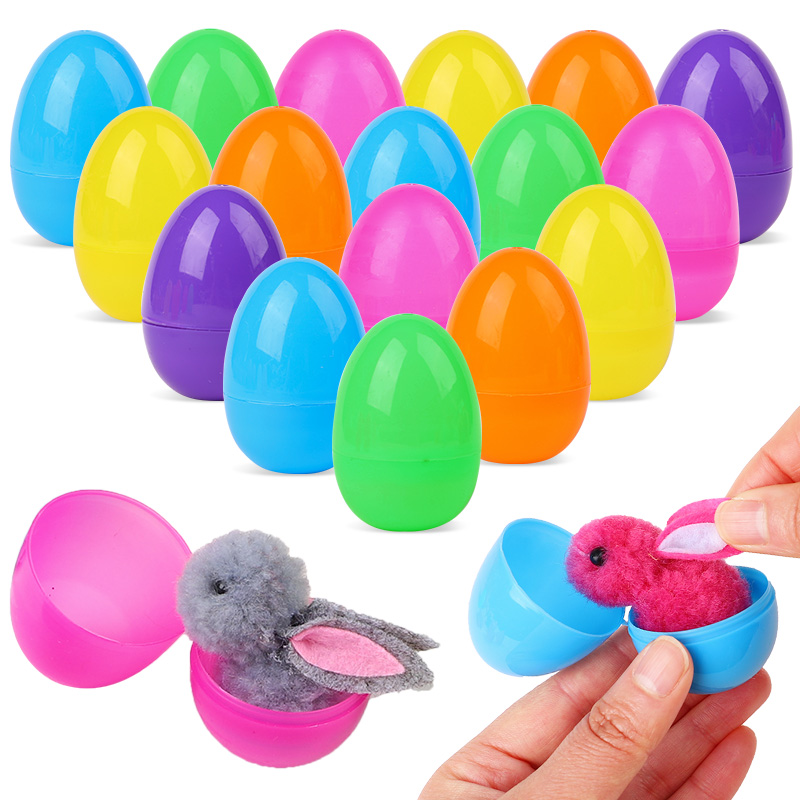 24/48Pcs Cute Easter Egg with  - Party Games Easter For Kids reseña y precio