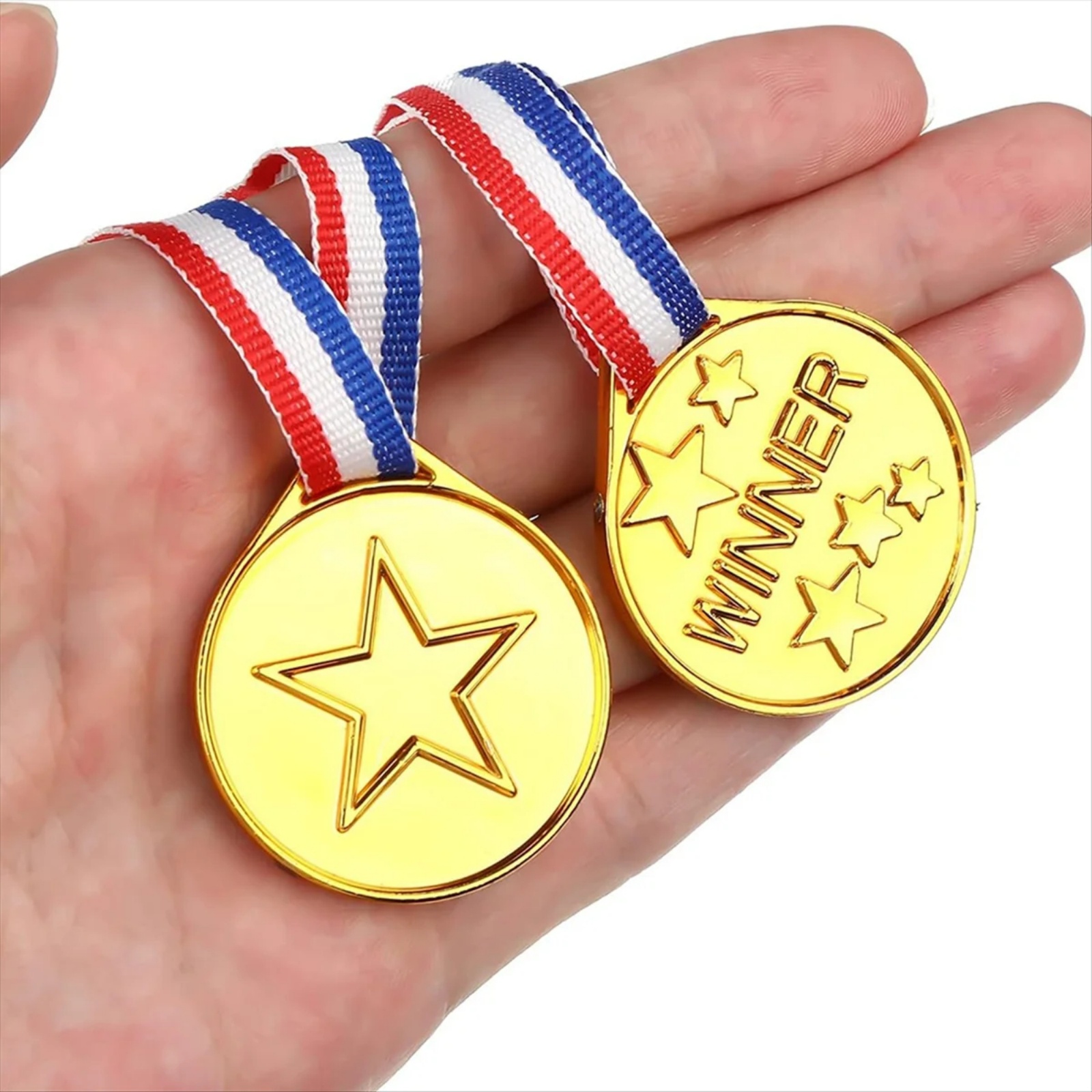 30Pcs Plastic Gold Winners Med - Party Games Easter For Kids reseña y precio